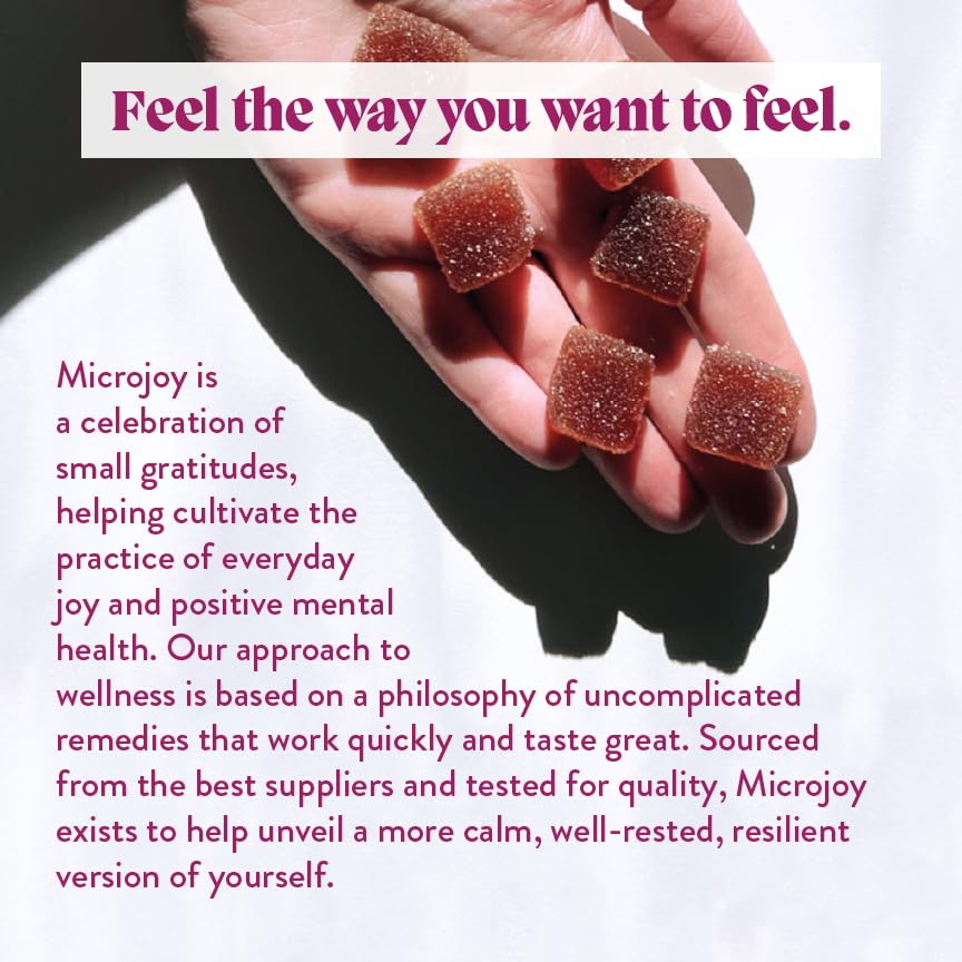 Microjoy Elevate, uso diario para apoyo al bienestar emocional.