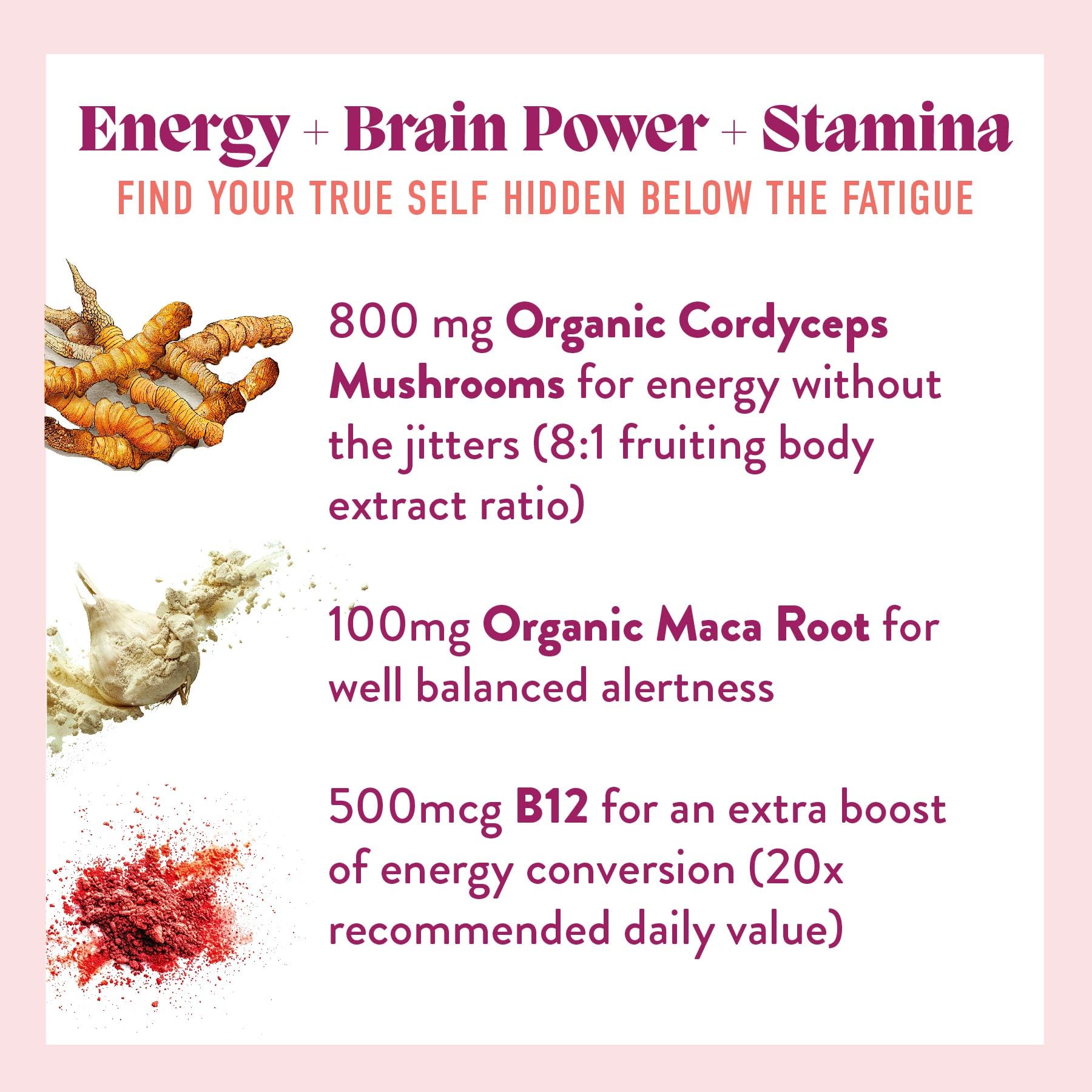 Microjoy Motivate Gummies: enfoque cerebral con Vitamina B12 para rendimiento mental.