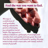 Microjoy Motivate Gummies: uso en movimiento gracias a su formato portátil.