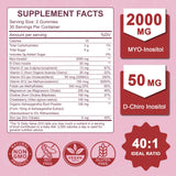 Gomitas MICYDELAS con D-Chiro Inositol para apoyo metabólico diario.