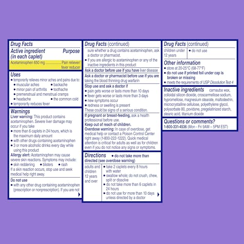 Midol comprimidos sobre la mesa, enfoque en el formato portátil.