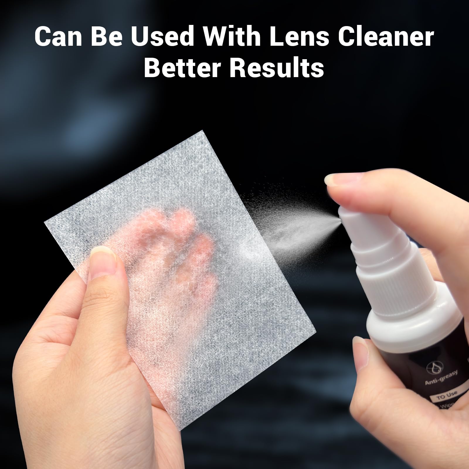 Midukit limpieza de lentes para microscopio, rendimiento limpio y sin pelusas