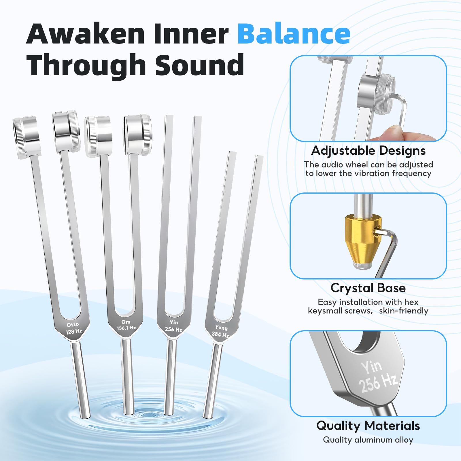 Mieaoll afinacion 256 Hz tono puro para meditacion suave
