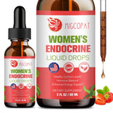 Migcopat Gotas Endocrinas: botella con dosificación para equilibrio hormonal diario.