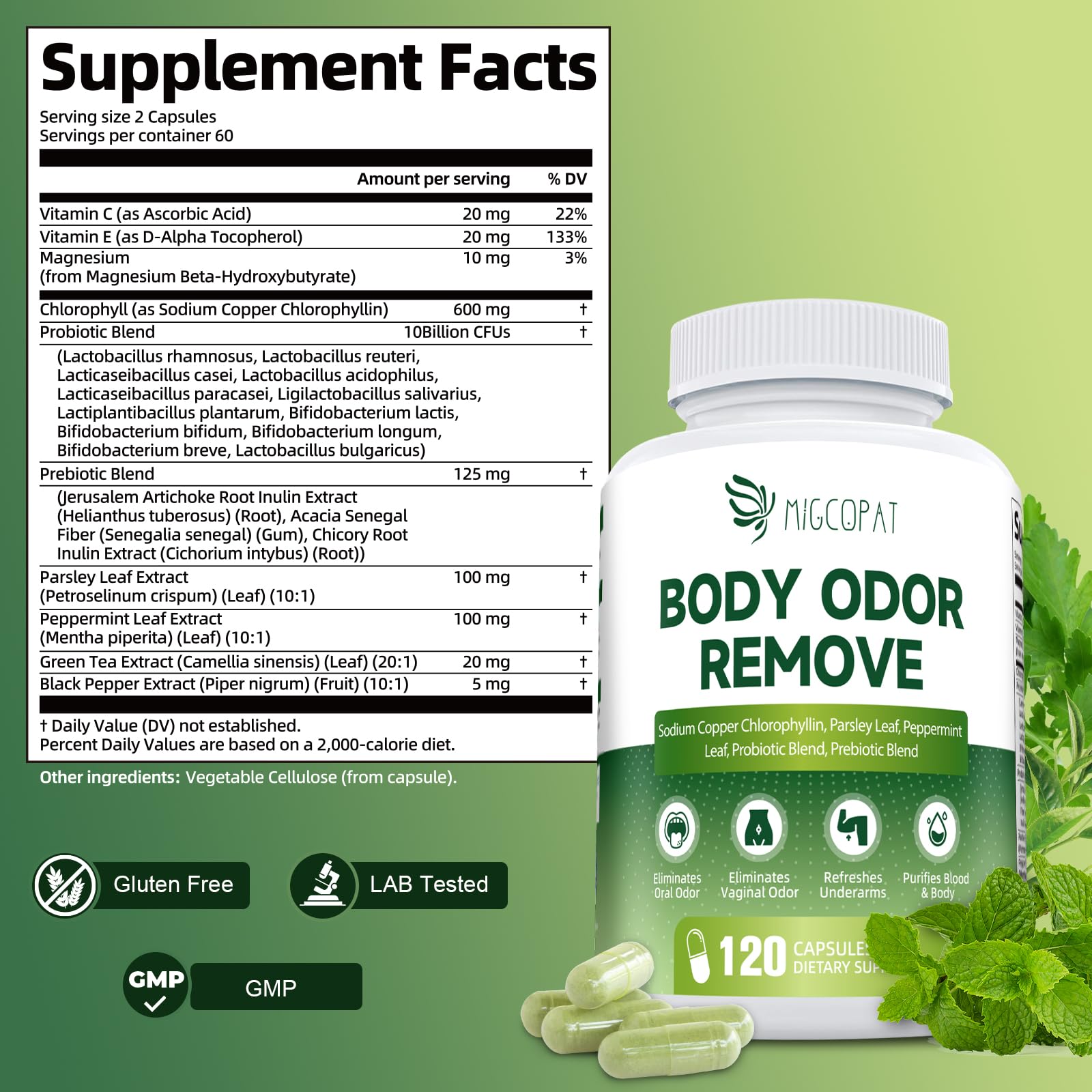 Migcopat cápsulas digestivo y balance: apoya digestión suave y confort