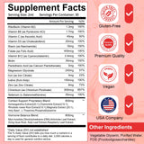 Migcopat Gotas Endocrinas: mezcla de ingredientes para apoyo hormonal suave.