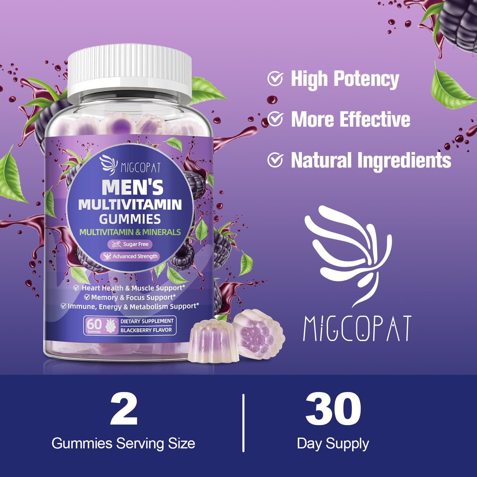 Migcopat biotina y vitaminas B, apoyo al metabolismo