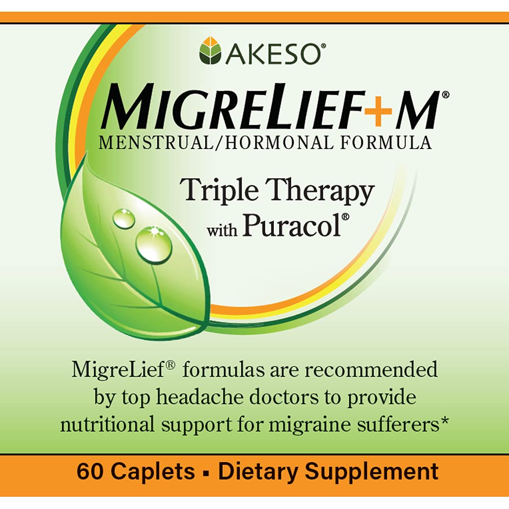 MigreLief+M cápsulas en primer plano para consumo diario.