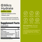 Mikra Hidrat prueba de sabores, opción sin azúcar para decidir
