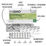 MilDAO germen de guisante, ingrediente vegetal puro.