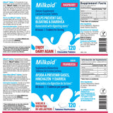 Milkaid lactasa-tabletas-frambuesa: apto vegetariano, sin gluten