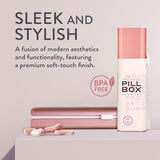 Mimi Medcessories Pretty Pill Box Set, perfecto para viajar y no perder dosis.