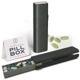 Mimi Medcessories Pretty Pill Box Set, uso diario elegante para vitaminas y suplementos.