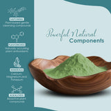Minature Brahmi polvo orgánico puro, opción natural para cosmética casera.