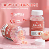 Consumo diario recomendado de dos gomitas para una rutina simple.