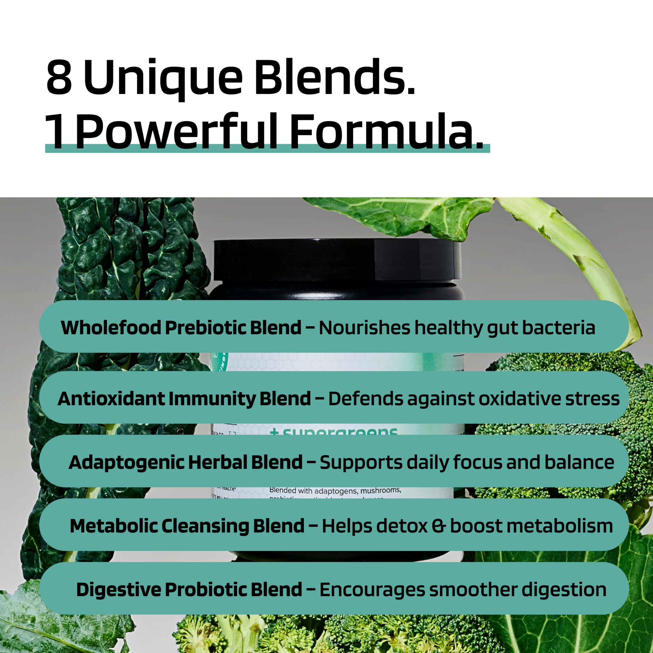 MINDHONEY Adaptógenos ashwagandha y rhodiola en jarra, equilibrio diario.