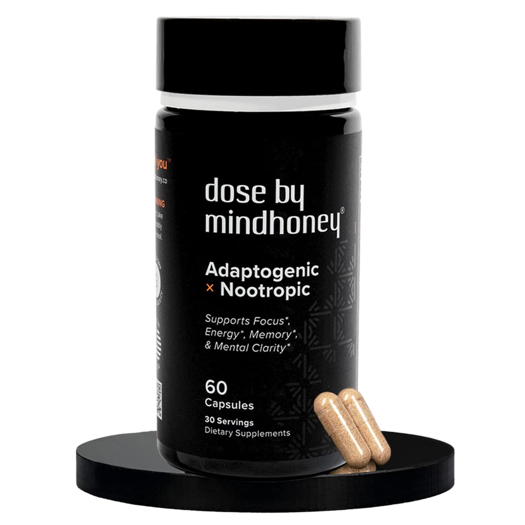 MINDHONEY DOSE botella frontal para enfoque sostenido