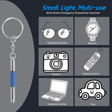 MINGFIX kit completo para reparaciones de gafas en casa o viaje.
