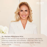 MINT BY DR. MINTCHEVA: libre de microplásticos y pruebas en animales para cuidado responsable.
