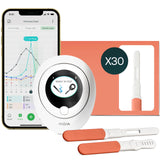 Monitor Mira Ultra4 frontal mostrando resultados para seguimiento hormonal en casa