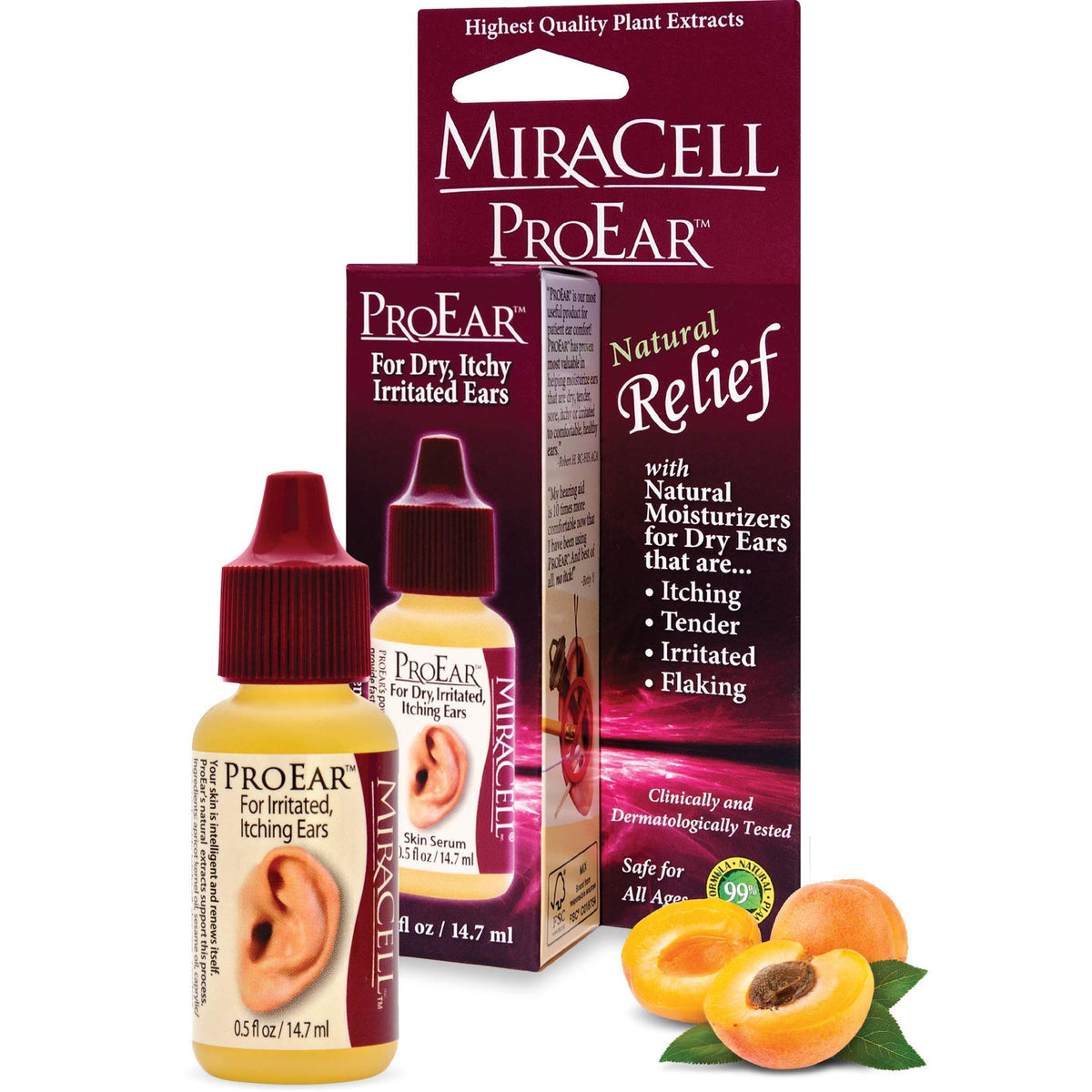 Miracell ProEar, botella de gotas para oídos, hidrata suavemente