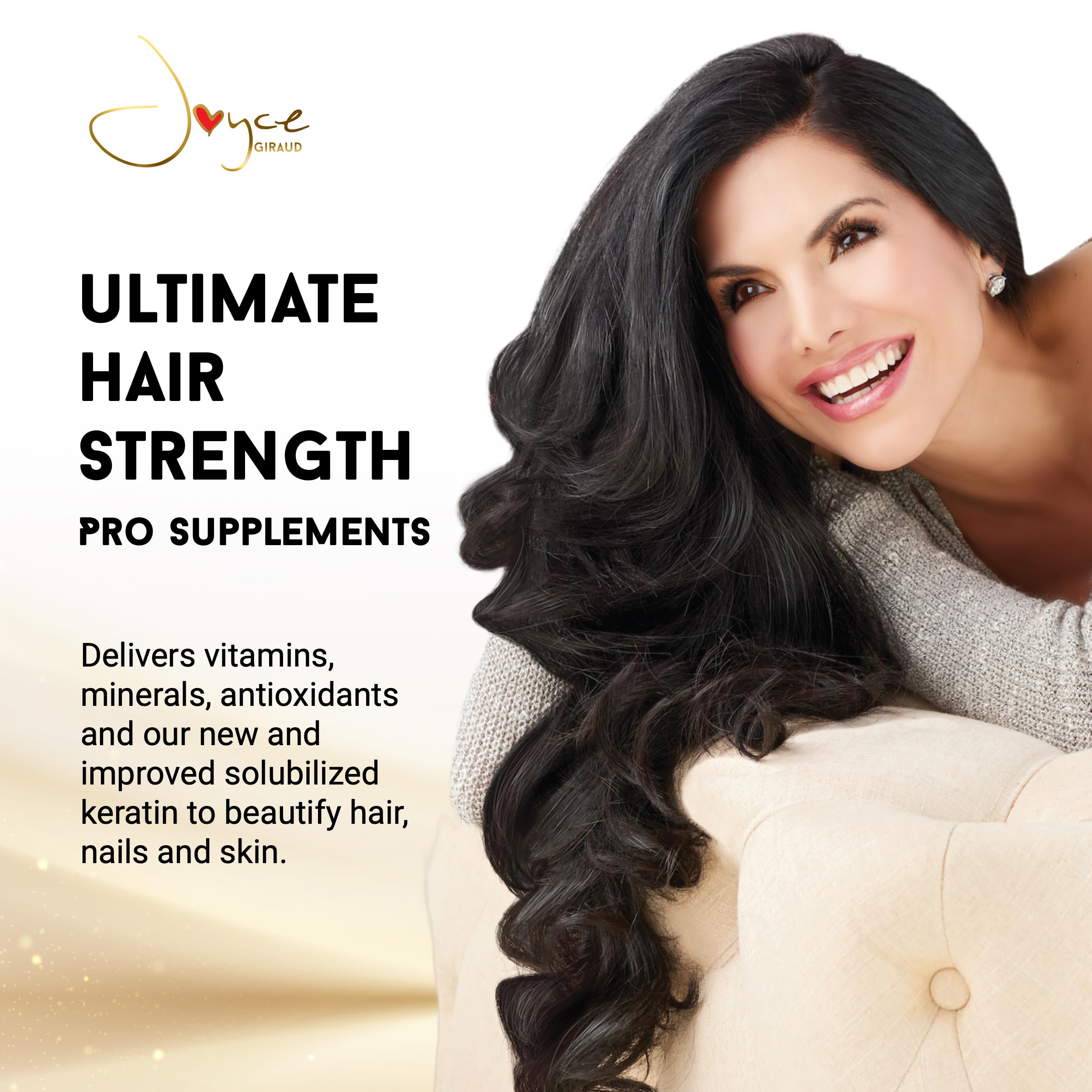 Kerajoy IV HNS: ingredientes respaldados para mayor resistencia capilar y brillo.