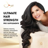 Kerajoy IV HNS: ingredientes respaldados para mayor resistencia capilar y brillo.