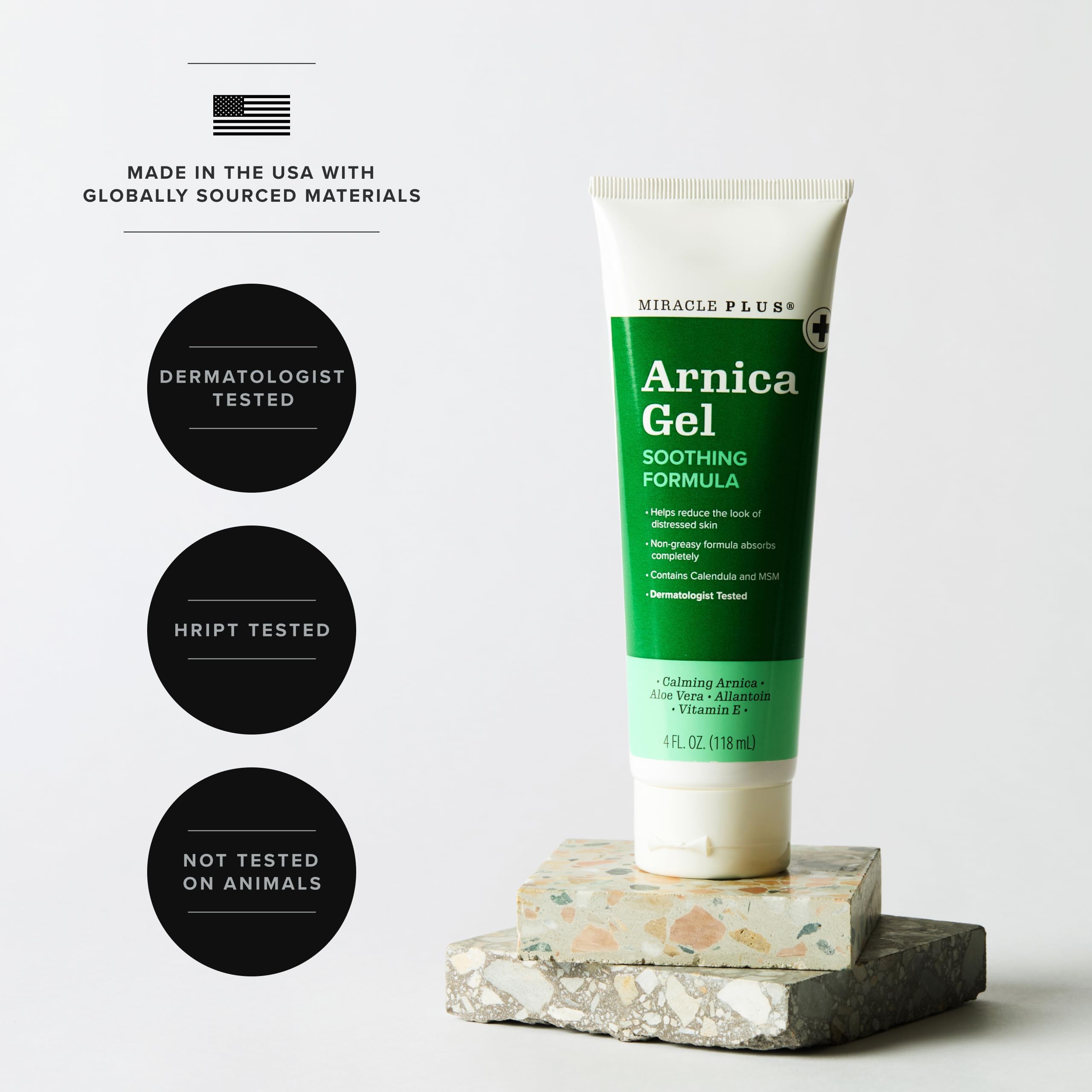 Miracle Plus propiedades antirojeces para uso diario