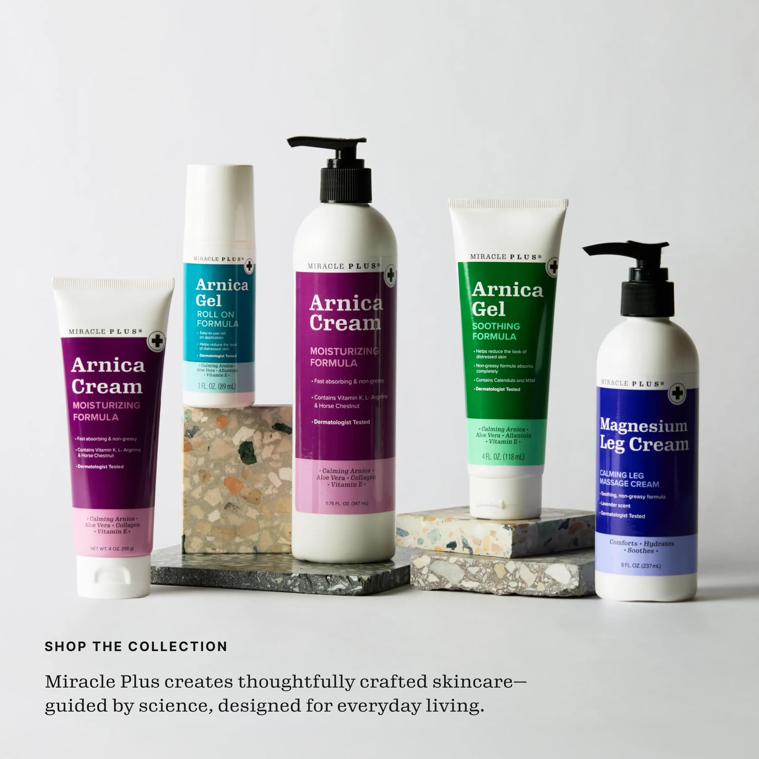 Miracle Plus Arnica combina calendula y hamamelis para regeneración