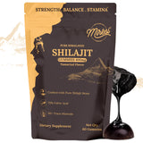 Miresi gomitas Shilajit tamarindo en botella, ideal para energía diaria.