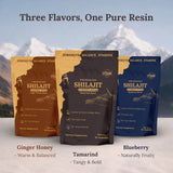 Gomitas Shilajit tamarindo de Miresi aptas para veganos.