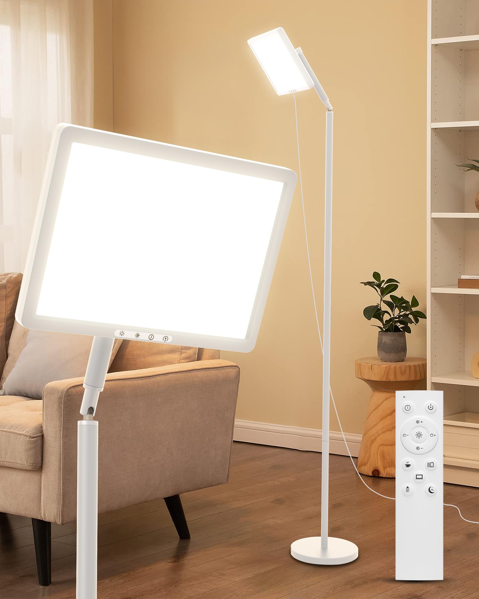 Lámpara MirthSip con luz de espectro completo para mayor claridad en casa