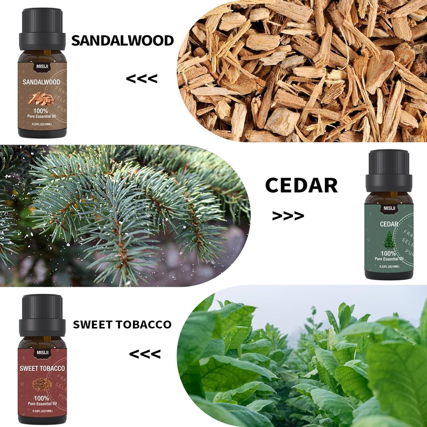 MISIJI aceites para humidificador para perfumar habitaciones