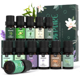 MISIJI set de aceites esenciales de 12 frascos para difusor en casa.