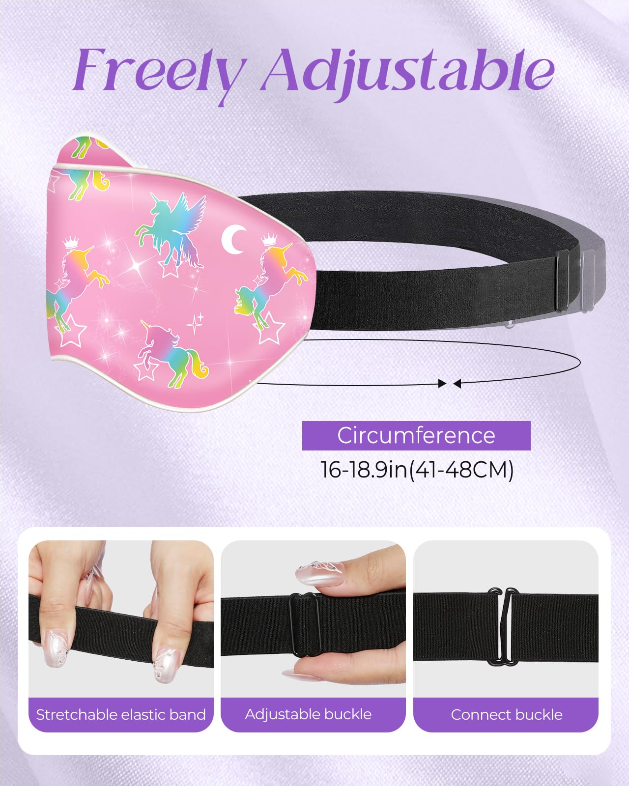 Miss Adola mascarilla seda en empaque infantil, regalo perfecto para niños.