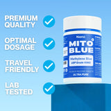 MIT0BLUE toma diaria conveniente para rutinas simples.