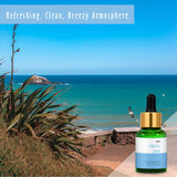 MitFlor fragancia costera en difusor, aroma refrescante para espacios