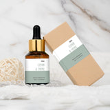 MitFlor fragancia limón-tomillo en frasco de vidrio: conserva aroma y protege de la luz.