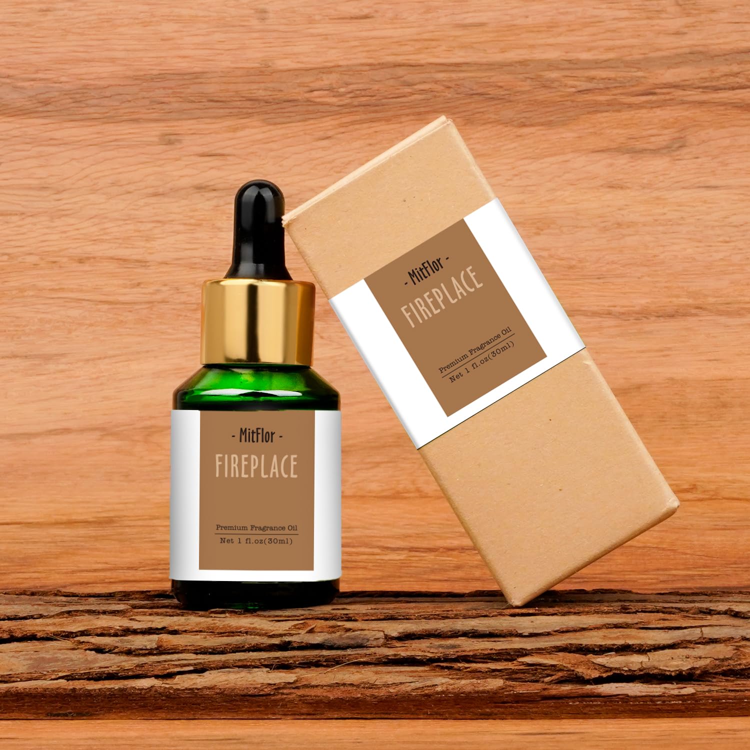 MitFlor fragancia chimenea para bombas de baño, fragancia suave