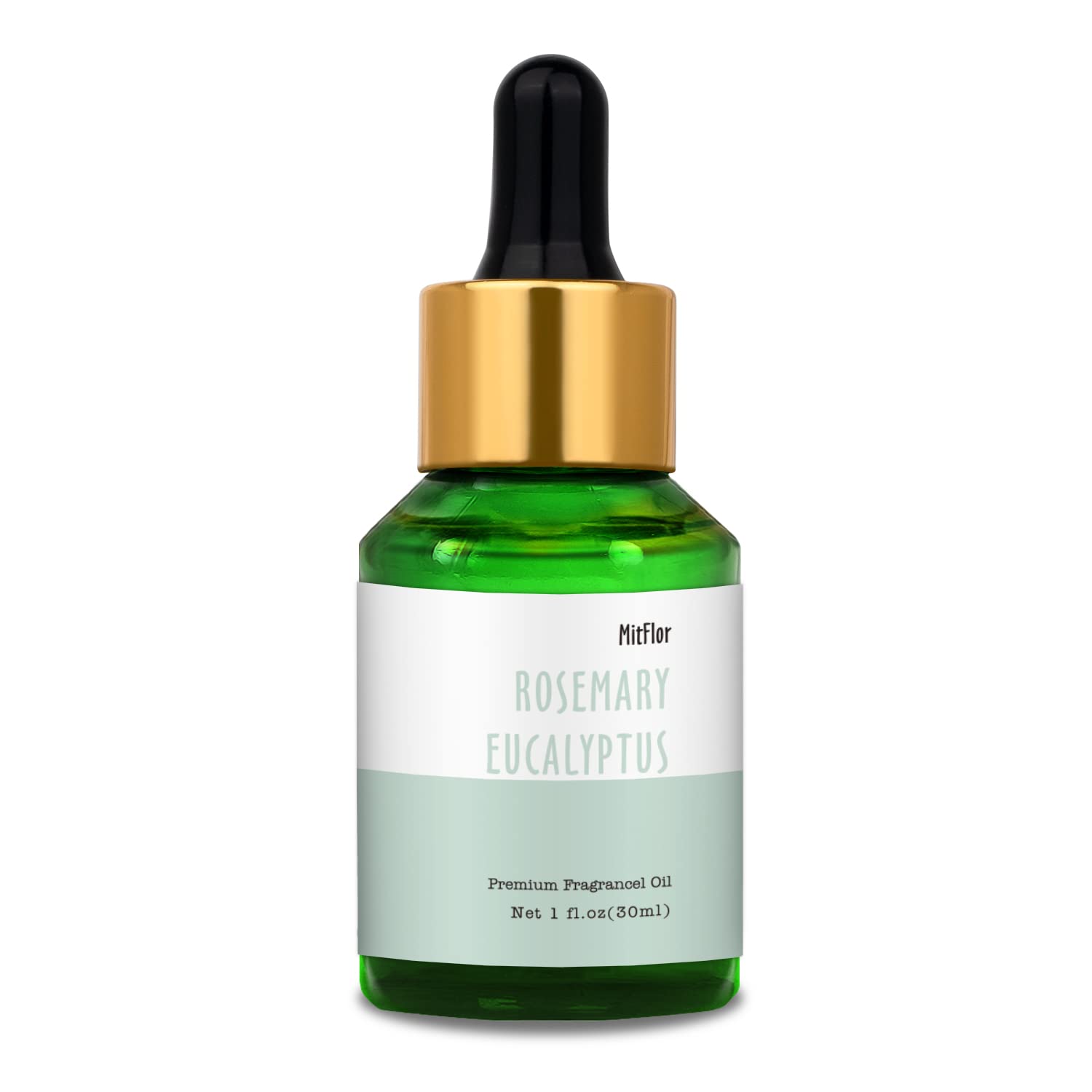 MitFlor Aceite fragancia romero eucalipto para difusor y velas, aroma fresco y duradero.