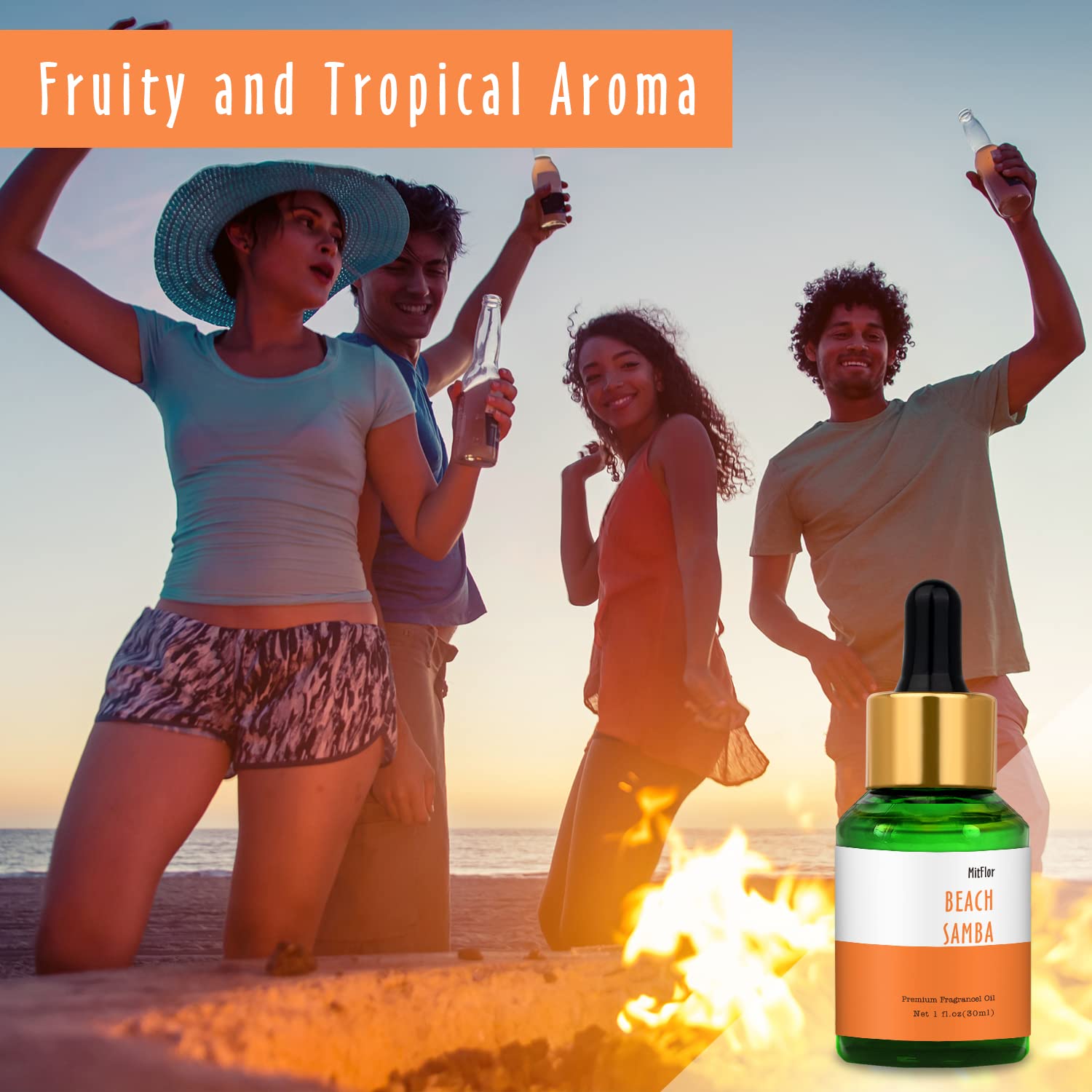 MitFlor Beach Samba, gotero práctico para dosificar con precisión.