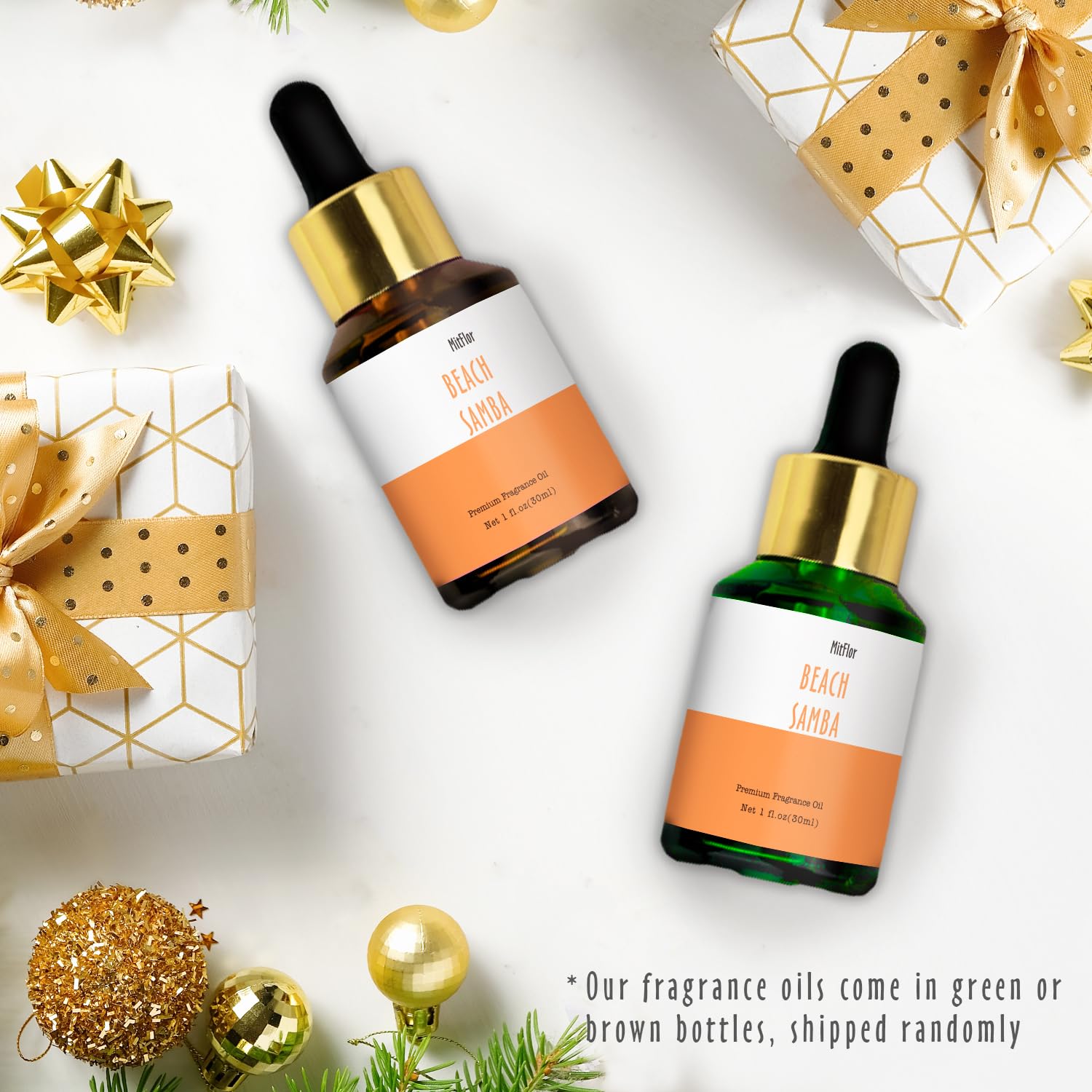 Bombas de baño con Beach Samba MitFlor, experiencia fragante suave.