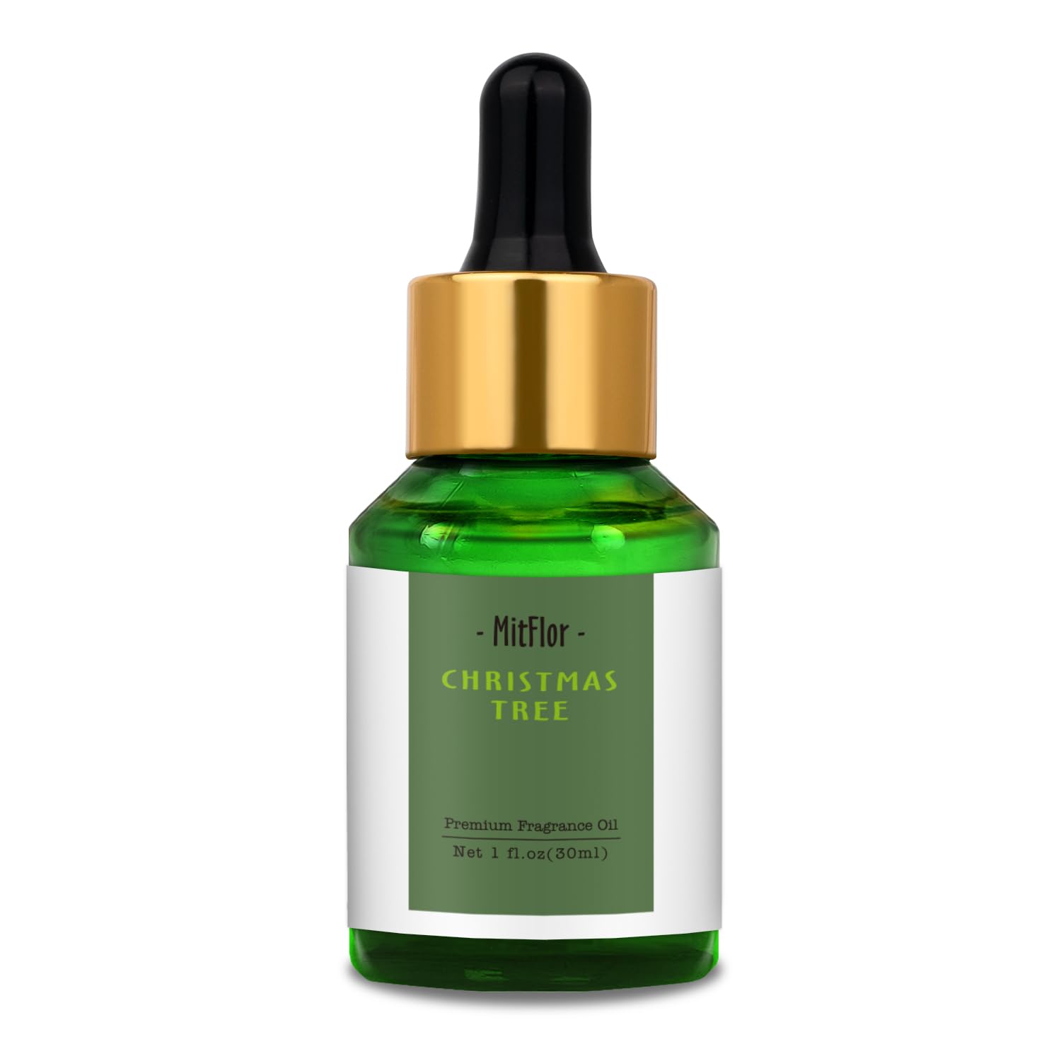 MitFlor fragancia árbol Navidad en botella de 30 ml para difusor.