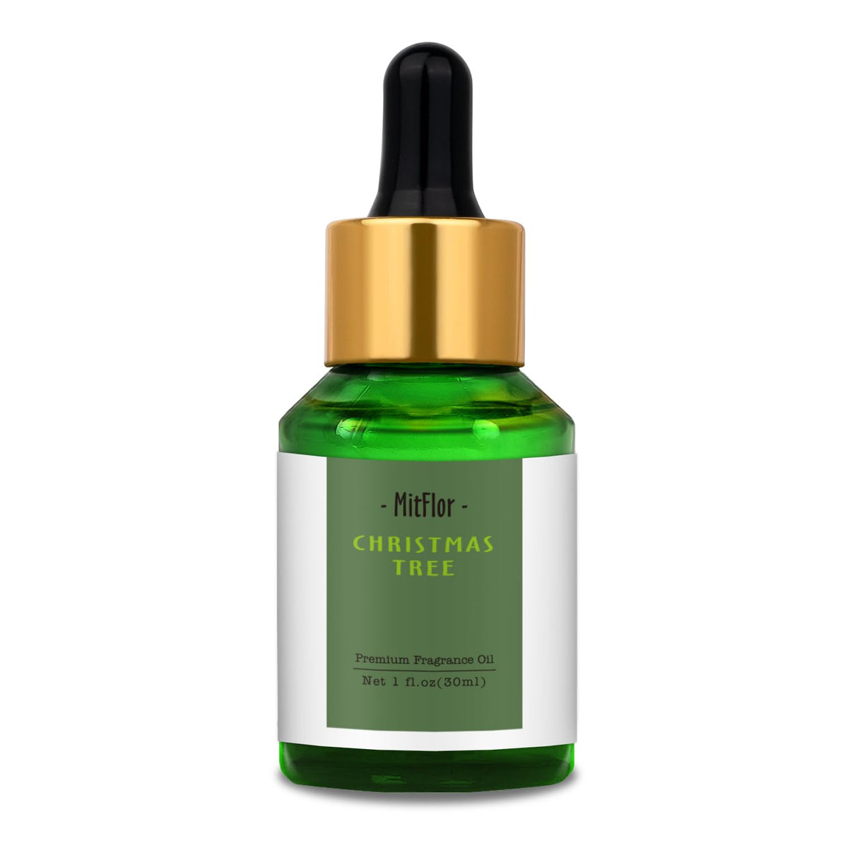 MitFlor fragancia árbol Navidad en botella de 30 ml para difusor.