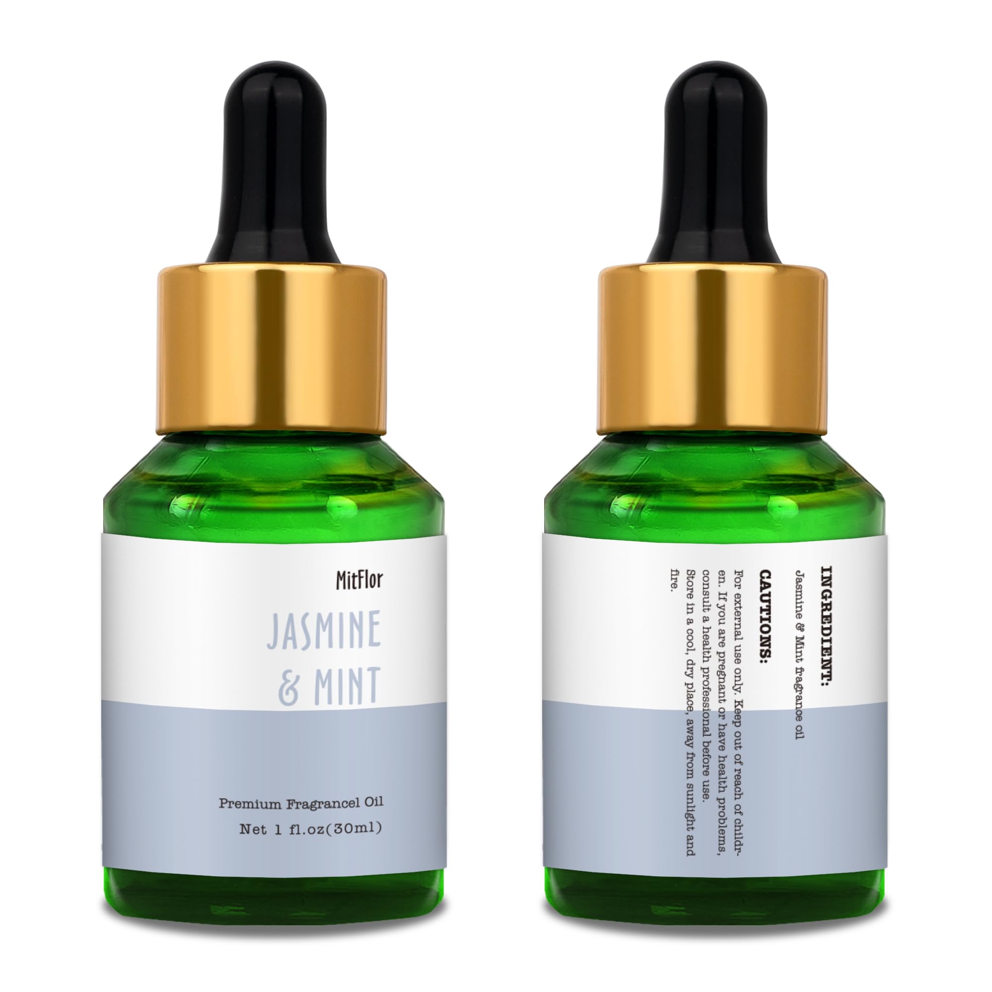 MitFlor Jazmín y Menta baño relajante con aroma suave.
