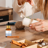 MitFlor Jazmín y Menta frasco de vidrio con protección UV conserva el aroma.