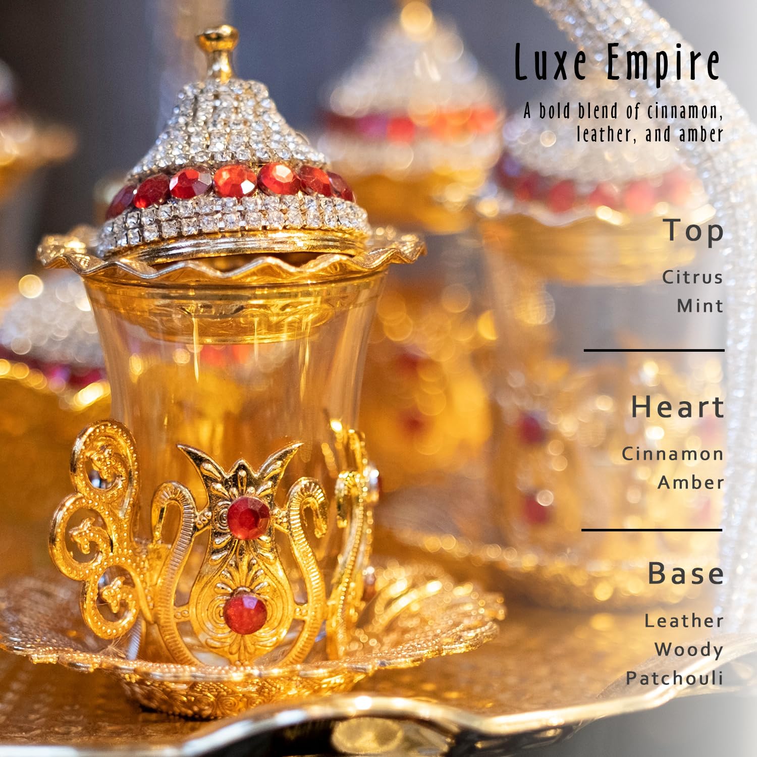 MitFlor Luxe Empire: difusor ambiental con aroma especiado y elegante