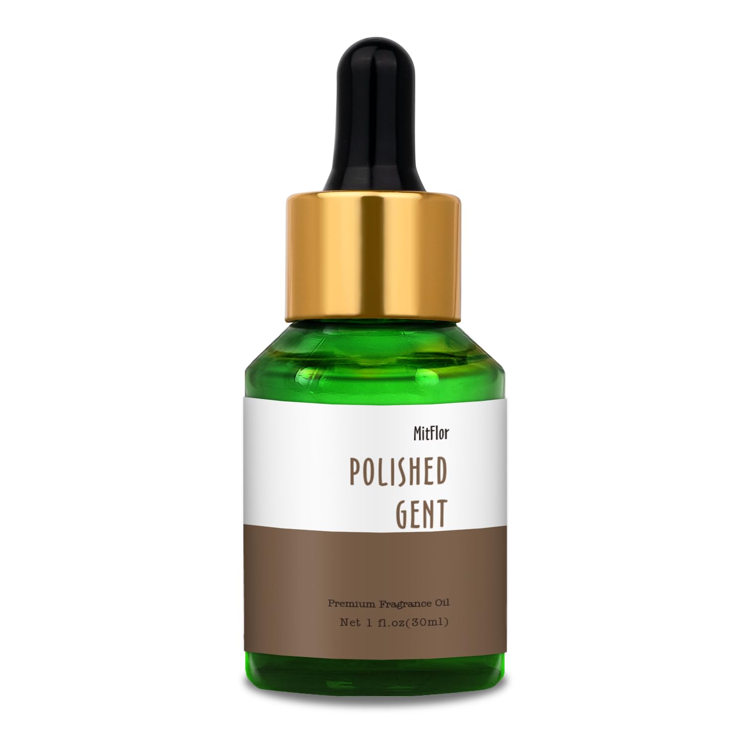 MitFlor Polished Gent, botella de 30 ml para difusor, aroma duradero.