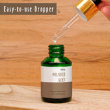 MitFlor Polished Gent, frasco UV protegido para conservar el aroma intenso.