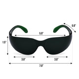 Diseño ligero y anti-rayado de las gafas Mito Red Light para uso cómodo.